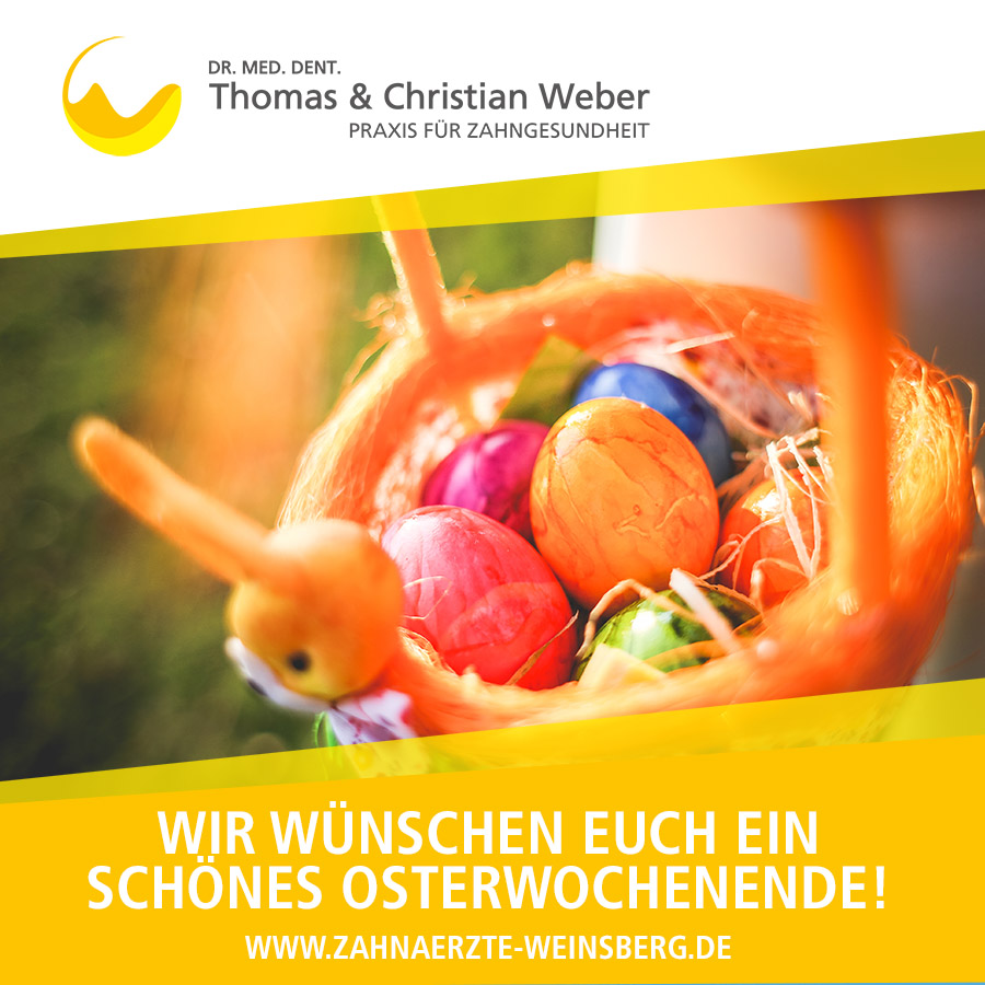 Wir wünschen frohe Ostern 2021