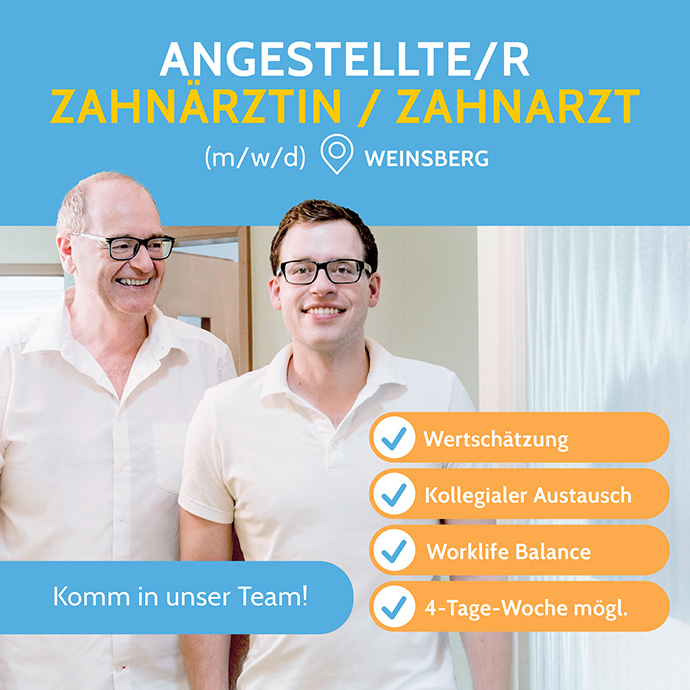 Angestellter Zahnarzt Weinsberg